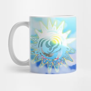 Glowing Nature Sunstone Surrealistic Art Mug